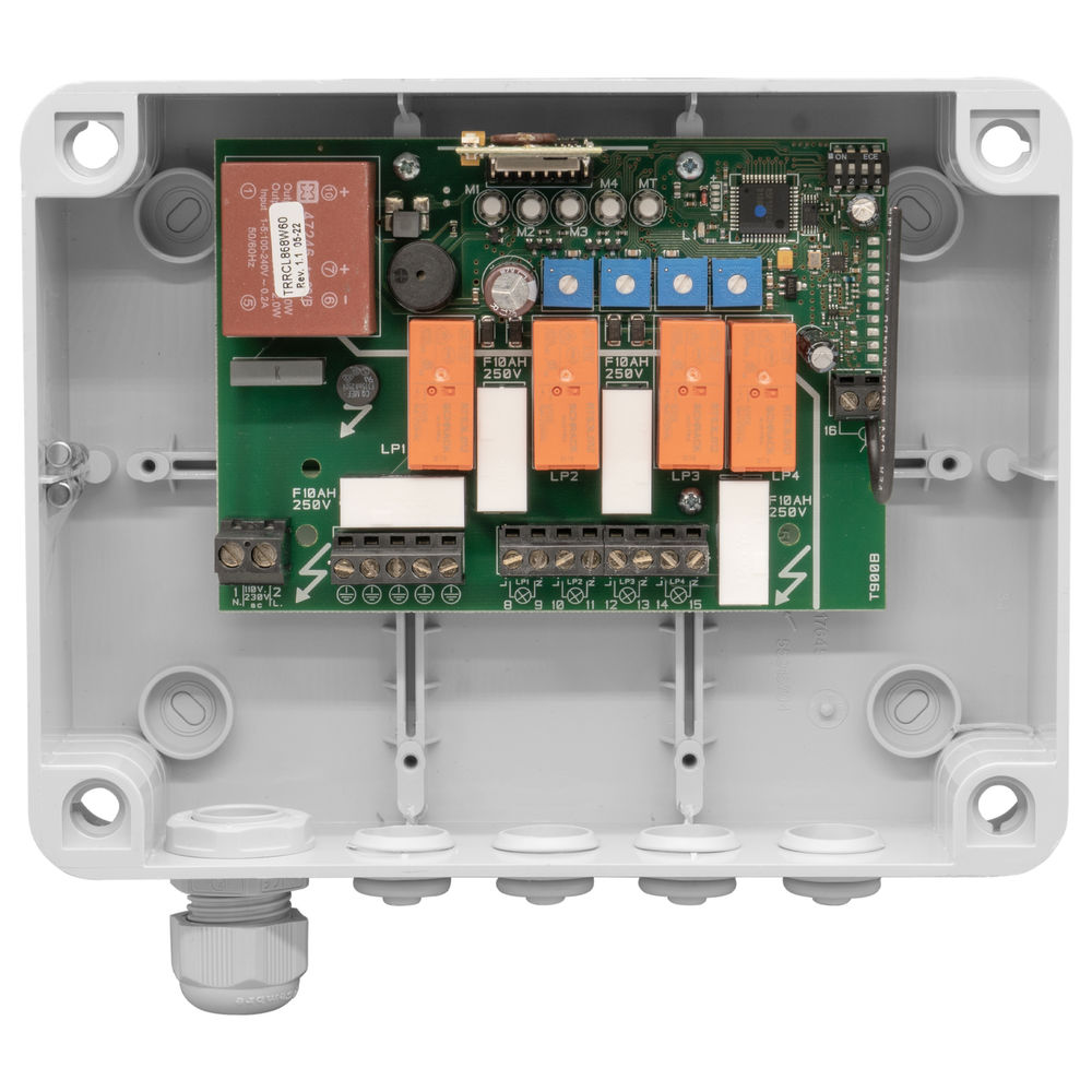 Wise Box V4 with Direct Timer, Kit includes Keypad & Key Fob 4 Channel, 5 Amps / Circuit