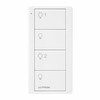 Lutron Pico Wireless 4 Button 2 Group Lights Controls White