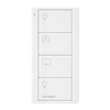 Lutron Pico Wireless 4 Button Scene Living Room Control White
