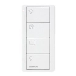 Lutron Pico Wireless 4 Button Scene Living Room Control White