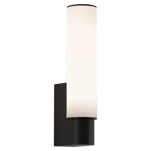 Kyoto LED Bathroom Wall Light 8.8W  2700K Warm White Matt Black