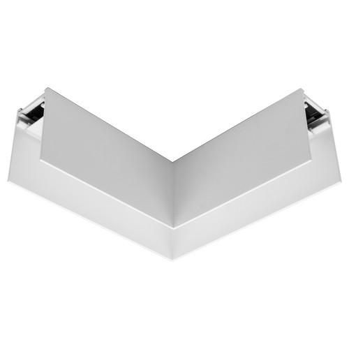 Slim Duet System Surface Horizontal Corner White 169mm