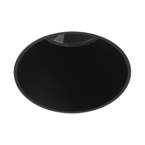 Trimless Round Void 55 GU10 Bathroom IP65 Downlight 240V 6W Black