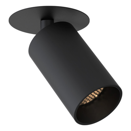 Can 50 LED Recessed Spotlight Matt Black 7.7W