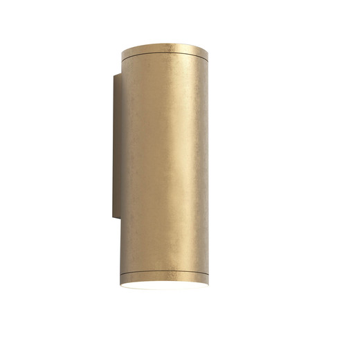 Ava 200 Exterior Wall Down Light Solid Brass 6W