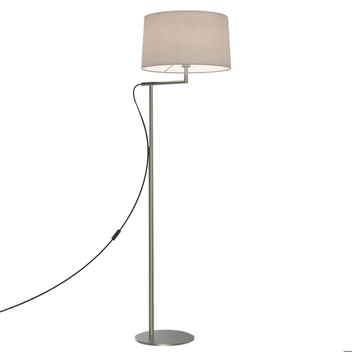 Telegraph Floor 240V Matt Nickel 12W