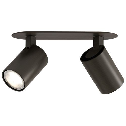 Ascoli Twin Recessed Spotlight 240V 50W Bronze