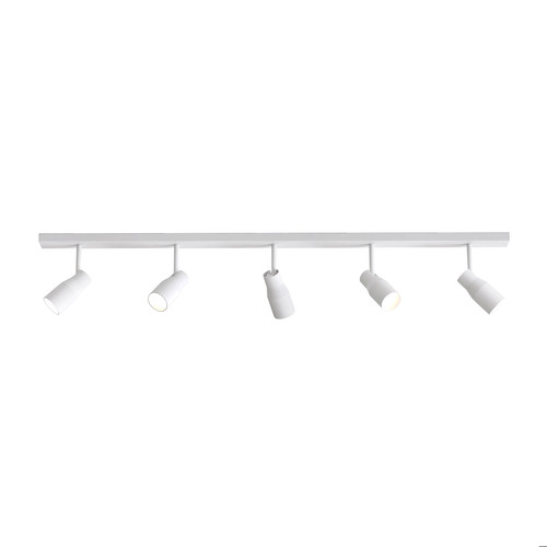 Apollo Five Bar Spotlight 5 x 6W Textured White