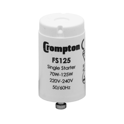 Single Starter 70-125W T8 Fluorescent Tubes White