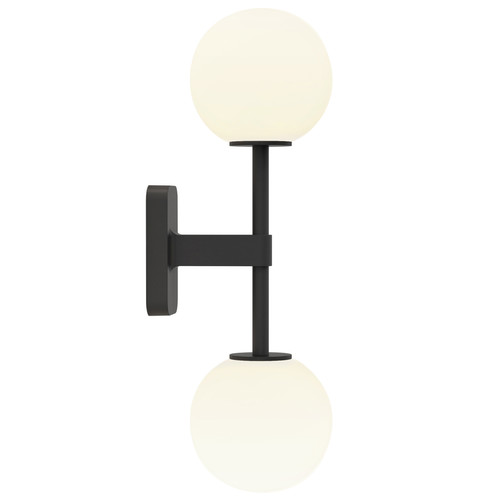Tacoma Twin Wall Light Base 7W Matt Black