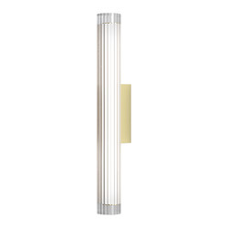 Io 665 LED Bathroom Wall Light Matt Gold 8.3W 3000K Warm White