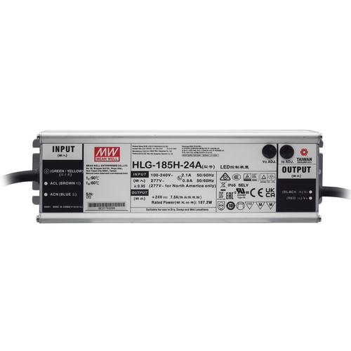 LED Driver (Constant Voltage) 185W 24V Parallel