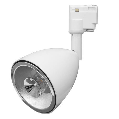 Dome GU10 Single Circuit Track Spotlight White 75W