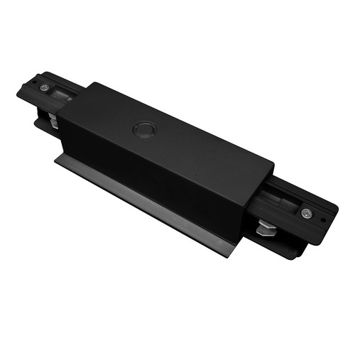 Three Circuit Recessed Track Central Coupler Black