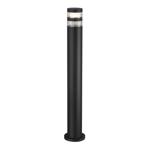 Birk Outdoor Garden Bollard Light 240V 40W Black