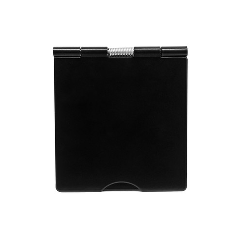 Flat Plate Floor Socket 1 gang 13 amp unswitched Matt Black