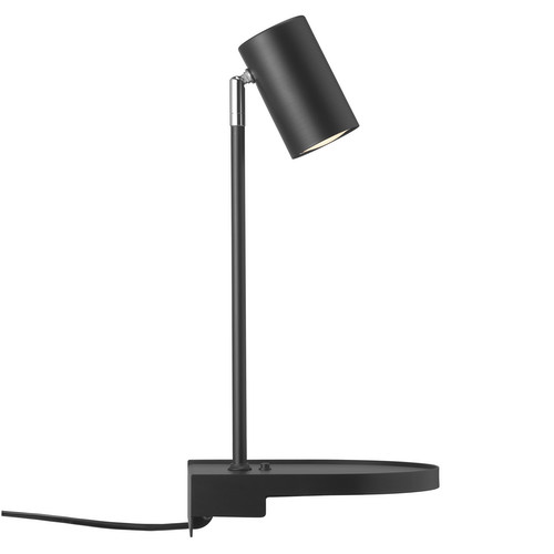 Cody Wall Light USB-A 240V Black 15W