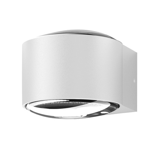 Convex Up and Down Outdoor Garden Wall Light 240V White 2x6W