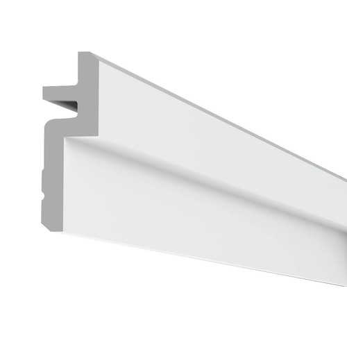Steps Cornice Coving Moulding LED Tape Extrusion Profile Plastic 2000mm