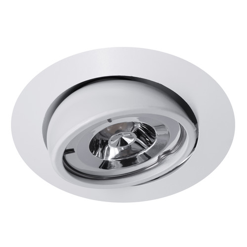 Scoop Adjustable Downlight GU10 240V White 7W