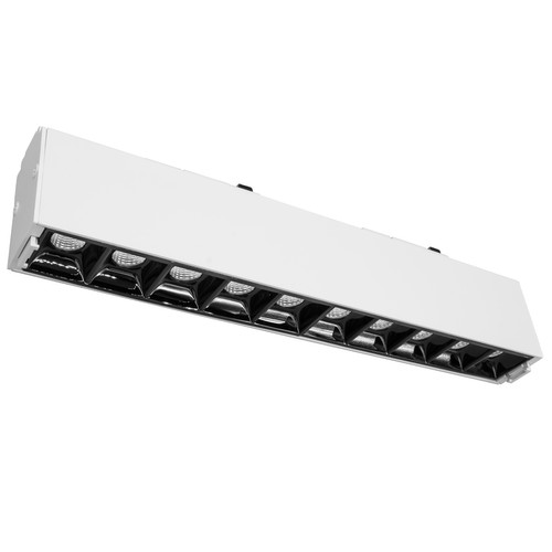 Slim Duet System LED Downlight K10 24V 276mm White 22W 4000K Cool White