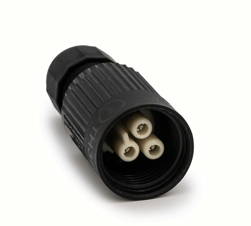 TeePlug Connector Black Male
