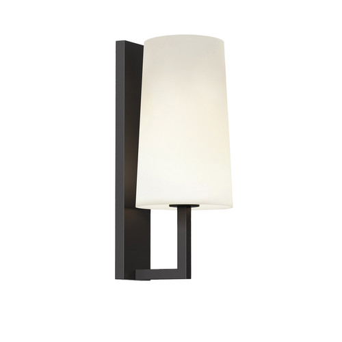 Riva 350 Bathroom Wall Light 240V Matt Black 60W