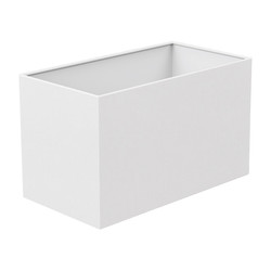 Rectangle 250 Shade White 125x250x100