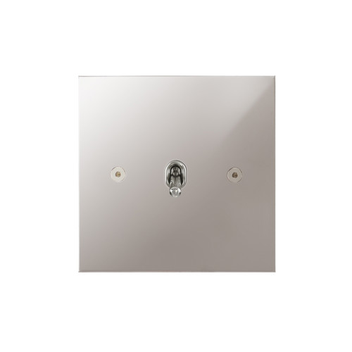 Horizon Square Contemporary Toggle Switch 1 gang 20 amp 2 way Polished Chrome