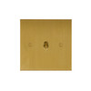 Horizon Square Contemporary Toggle Switch 1 gang 20 amp 2 way Satin Brass
