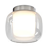 Aquina 240 Flush Ceiling Light 12W Polished Chrome