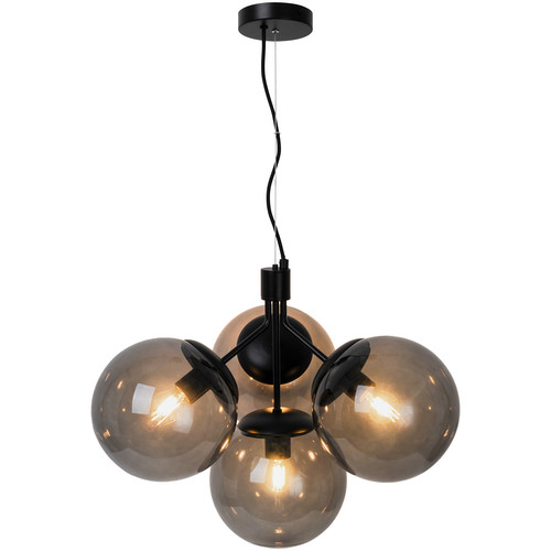 Ivona 4-Spot Pendant Light 4x28W Black