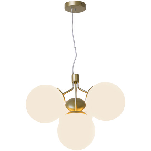 Ivona 4-Spot Pendant Light 4x28W Brass
