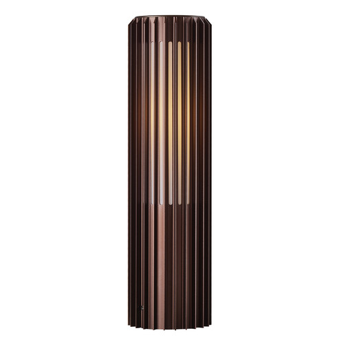 Aludra 45 Bollard Light 15W Brown
