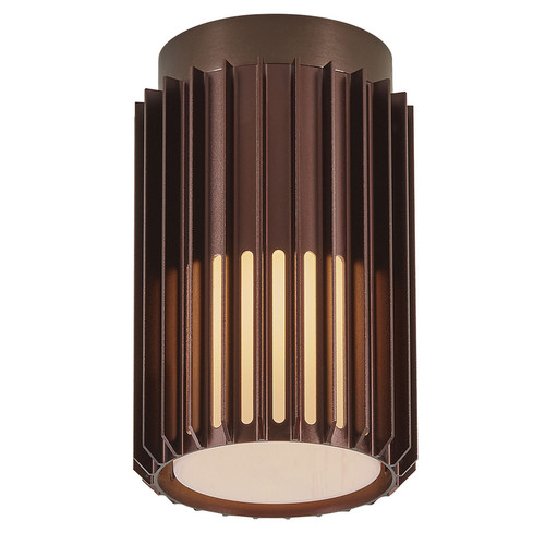 Aludra Outdoor Surface Mounted Ceiling Light 15W Metallic Brown