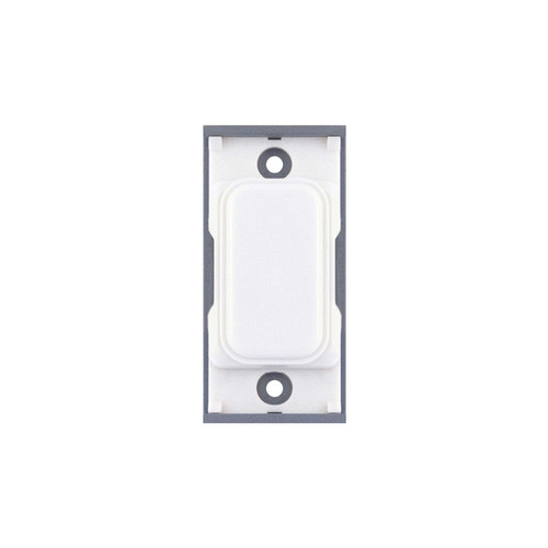 Screwless Blanking Module Blank Plate Matt White