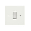 Horizon Square Rocker Switch 1 gang 20 amp 2 way + off retractive Primed White