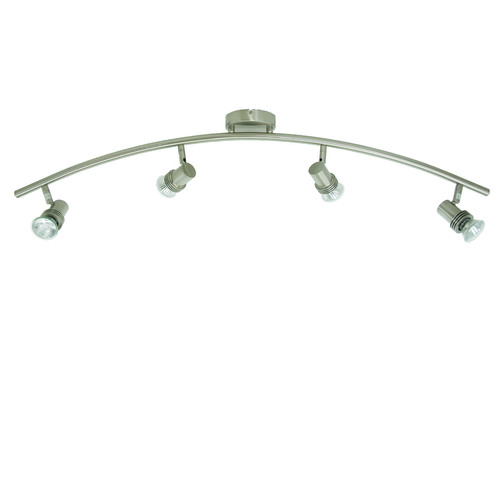 Space Arc Bar Spotlight 240V 4 x 50W Nickel