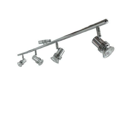 Space Track 4 240V 4 x 50W Chrome