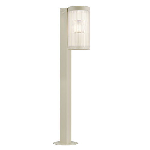 Coupar Bollard Outdoor Garden Light 240V Sand 25W