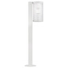 Coupar Bollard Outdoor Garden Light 240V White 25W
