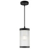 Coupar Outdoor Garden Pendant Light 240V Black 25W