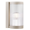 Coupar Outdoor Garden Wall Light Sand 25W