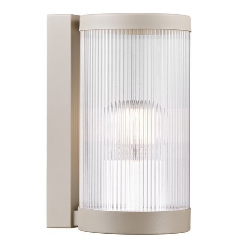 Coupar Outdoor Garden Wall Light Sand 25W