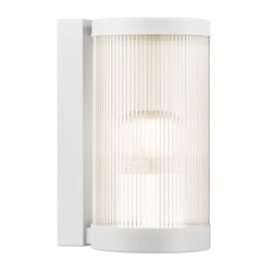 Coupar Outdoor Garden Wall Light White 25W