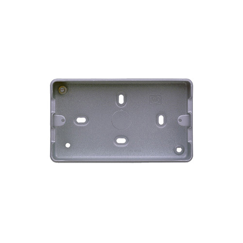 3/4 Gang Back Box Metal 38 mm