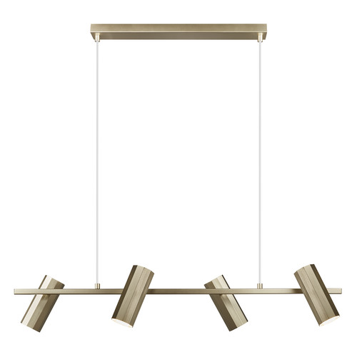 Alanis 4 Pendant 240V Brass 4x15W