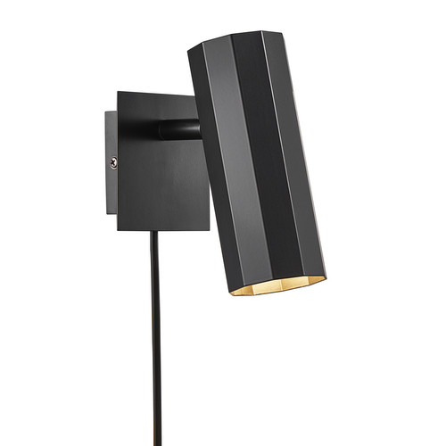 Alanis Wall Light Black 15W