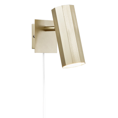 Alanis Wall Light Brass 15W