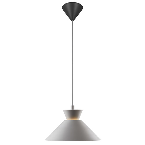 Dial 25 Pendant Light 240V Grey 40W
